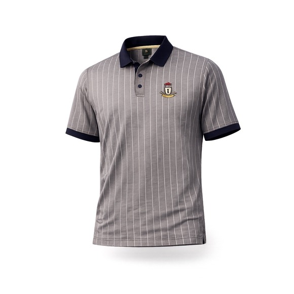 Polo Golf Other - Wood and Irons Polo Golf Shirt MENS LRG  ST. ANDREWS  100% Cotton Made in Italy